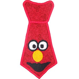 Diseño bordado Corbata Elmo