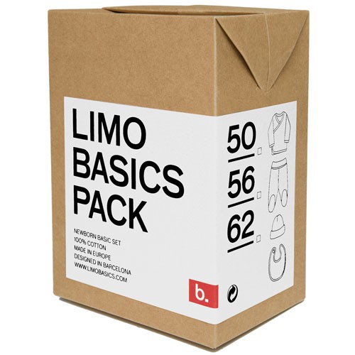 Pack Limobasics blanco personalizado