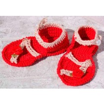 Sandalias bebé rojo